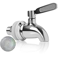 Hbsite Grifo acero inoxidable dispensador-de bebidas de acero inoxidable Grifo de cerveza Se adapta al dispensador de…